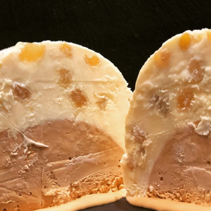BOMBES GLACÉES - ROCHER AUX NOISETTES BOMBES GLACÉES - ROCHER AUX NOISETTES