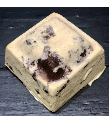 VANILLE, MORCEAUX DE FONDANT AU CHOCOLAT 1/2L